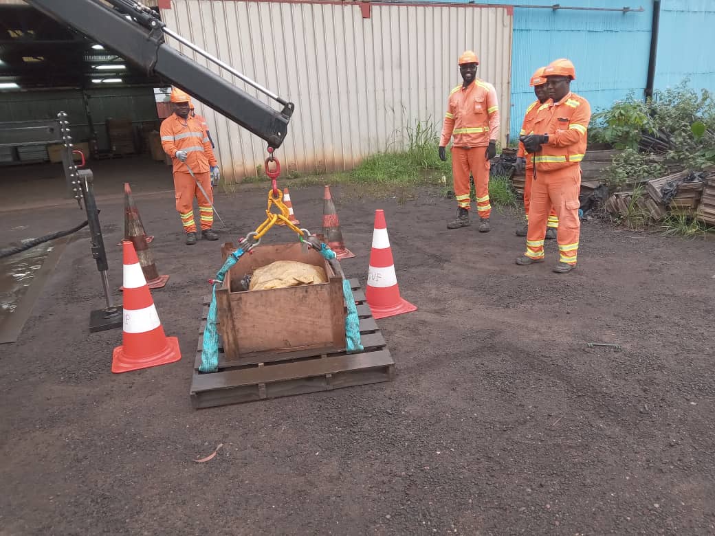 L’E3MG renforce les capacités au permis G à 6 opérateurs de la COMILOG